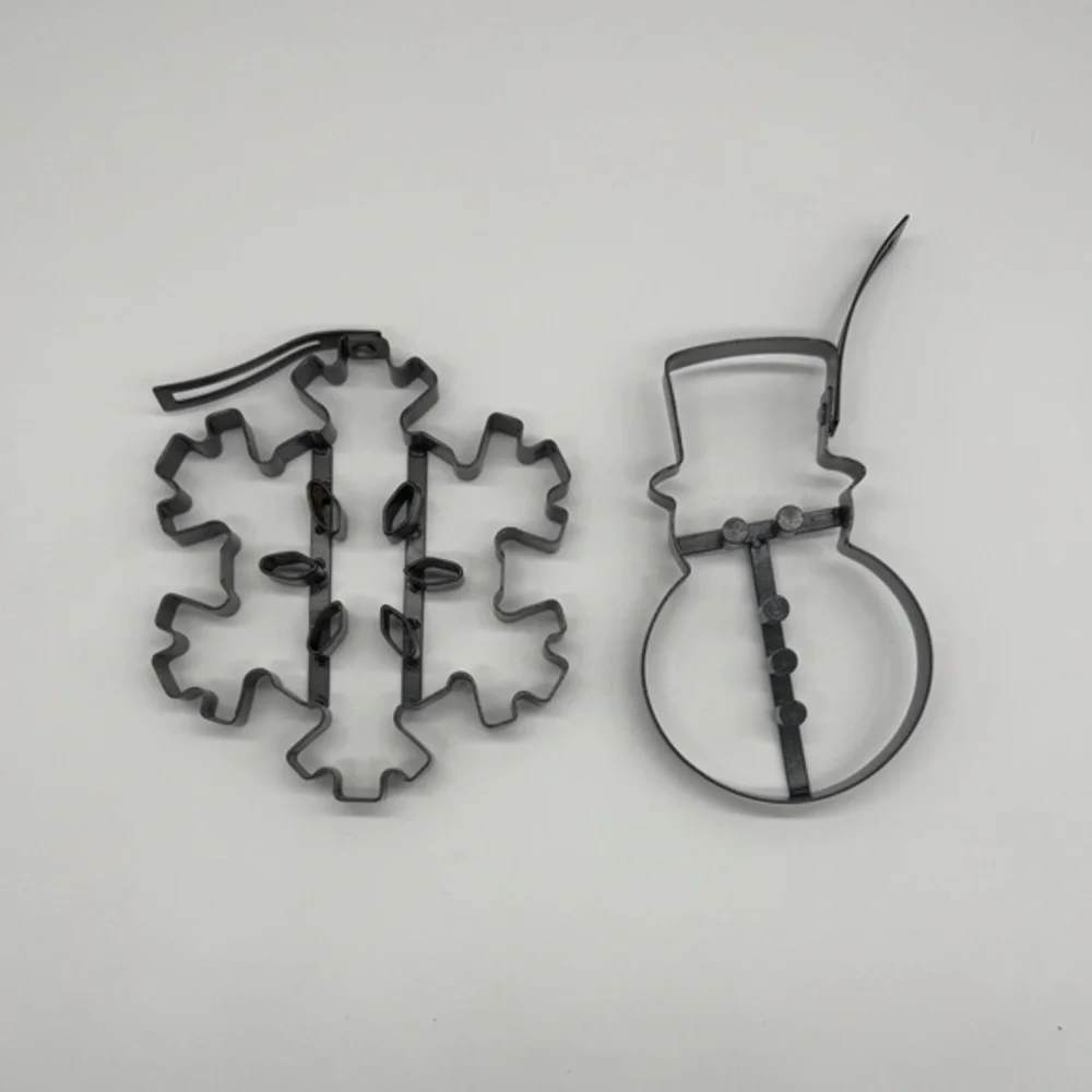 Williams Sonoma Winter Snow Pancake Molds - Snowflake and Snowman